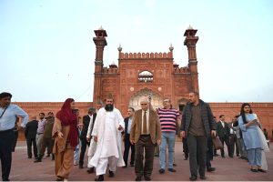 A nine-member delegation from the Constitutional Court of the Republic of Türkiye, led by its President Kadir Özkaya, visits the Walled City of Lahore Authority (WCLA) and toured several historic landmarks within the Walled City. The delegation included Justice Ridvan Güleç, Justice Recai Akyel, Secretary General Murat Azakli, Chief Rapporteur-Judge Abdullah Çelik, Rapporteur-Judges Gizem Ceren Demir Kosar, Özge Ulukaya, Sümeyye Kocaman, and Security Officer Ahmet Durmaz.