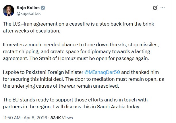 Pakistan in spotlight as world leaders hail Islamabad's role in US-Iran ceasefire