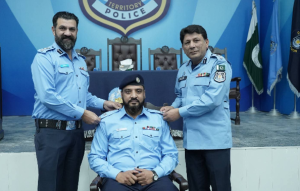 ICT Police hold ceremony to honor promoted officers, new ranks awarded