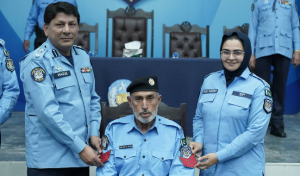 ICT Police hold ceremony to honor promoted officers, new ranks awarded