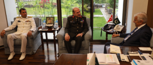 Vice Chief of Turkish General Staff calls on Khawaja Muhammad Asif