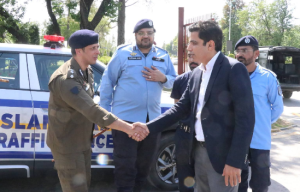 IGP Rizvi, Chief Commissioner visit Red Zone, review security for foreign guests