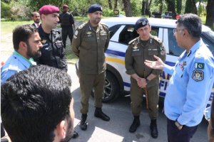 IGP Rizvi, Chief Commissioner visit Red Zone, review security for foreign guests
