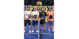 Huzaifa, Huzaima crowned Pro champions in Central Padel Tournament