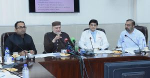 Minister stresses transparent, timely aid for patients during Mayo Hospital visit