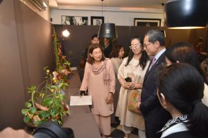 Japanese envoy inaugurates "Spring Reverie: Crafts of Pakistan” Sogetsu Ikebana exhibition