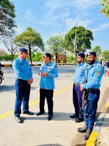 SP Iqbal Khan, SP Awan-e-Sadr review security, order high alert at duty points