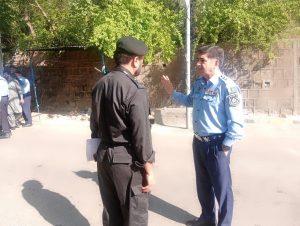 SP Iqbal Khan reviews security at Red Zone checkpoints, orders high alert