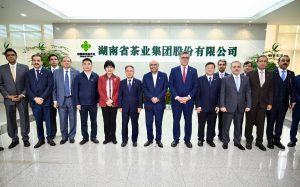 President briefed on Hunan Tea Group operations, int’l market presence