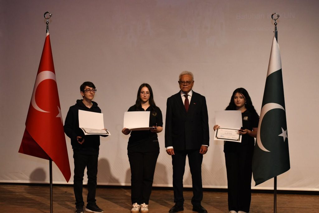 Prize distribution ceremony of Chughtai Art Awards 2026 held in Çorum, Turkiye