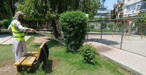 Beautification work intensified at Children’s Park, Committee Chowk