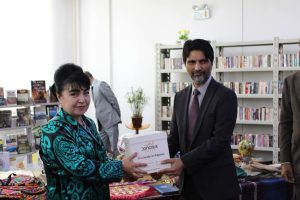 Embassy of Pakistan in Dushanbe, launch ‘Pakistan Corner’ at “National Library of Tajikistan”