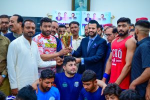 Sports vital for social development, youth engagement; Danyal Ch