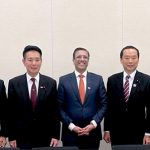 Ambassador Abdul Hameed along with the members of Japan Pakistan Friendship League