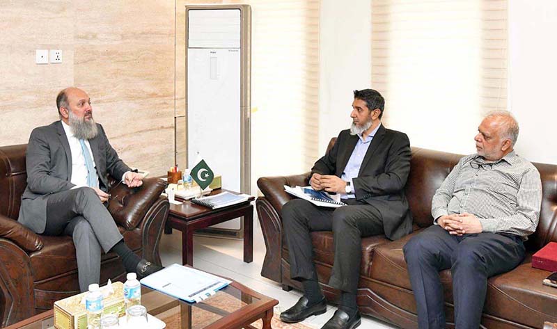 Federal Minister for Commerce Jam Kamal Khan chairs a consultative meeting with representatives of Pakistan's leather industry in Islamabad to discuss export competitiveness, taxation reforms, market access challenges, and practical measures to unlock the sector's growth potential through stronger public-private collaboration