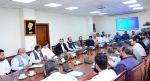 Minister of State for Finance & Revenue, Bilal Azhar Kayani met with a delegation of the Central Organization of All Pakistan Traders, led by Kashif Chaudhry, to discuss trader-friendly budget proposals and tax reforms.
