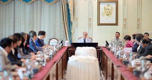 A Chinese business delegation of IBI Beijing United Technology called on Prime Minister Muhammad Shehbaz Sharif