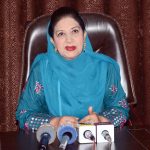 Ombudsperson Punjab Dr. Najma Afzal Khan addressing a press conference