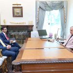 Member National Assembly Abdul Qadir Gilani calls on Prime Minister Muhammad Shehbaz Sharif