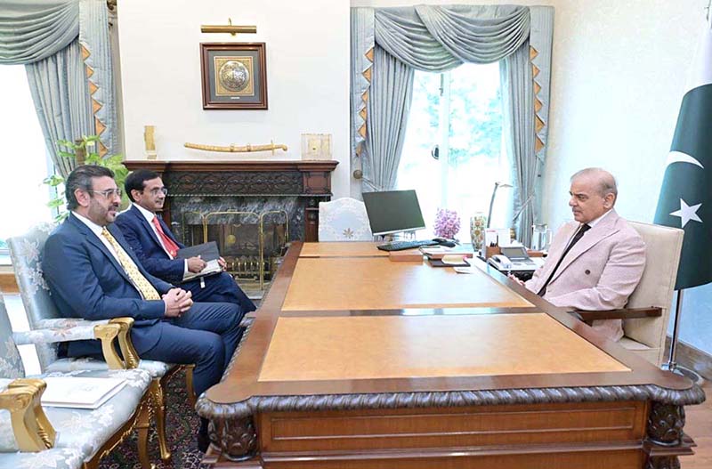 Member National Assembly Abdul Qadir Gilani calls on Prime Minister Muhammad Shehbaz Sharif