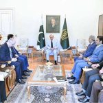 H.E. Farid Turab Oglu Ahmadov, Justice Minister of Azerbaijan calls on Prime Minister Muhammad Shehbaz Sharif