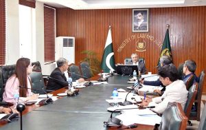Federal Minister for Human Rights Senator Azam Nazeer Tarar chairs the 11th meeting of the Administrative Committee for the Diyat, Arsh and Daman Fund reviewing and approving relief cases for deserving prisoners.