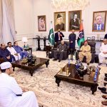 President Asif Ali Zardari meeting Deputy Speaker National Assembly Syed Ghulam Mustafa Shah and members of the National and Sindh Assemblies at Zardari House, on the occasion of Eid-ul-Azha