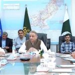 Federal Minister for Communications Abdul Aleem Khan presiding over a high level meeting of National Highway Authority