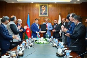 Federal Minister for Law and Justice, Azam Nazeer Tarar, and Azerbaijani Justice Minister, Farid Ahmadov, co-chair a high-level meeting to discuss judicial reforms and bilateral cooperation in federal capital