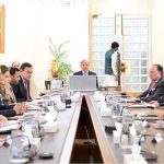 Prime Minister Muhammad Shehbaz Sharif chairs a meeting regarding the Ministry of National Health Services, Regulations and Coordination