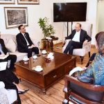 His Excellency Yusuf Sharifzoda, Ambassador of Tajikistan to Pakistan called on the Federal Minister for Climate Change and Environmental Coordination, Dr. Musadik Malik