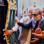 Defense Minister Khawaja Muhammad Asif laid the foundation stone of a new 300-bed teaching hospital to be built at a cost of nine billion rupees in Sialkot