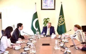 Federal Minister for Climate Chnage and Environmental Coordination Dr. Musadik Malik held a meeting with Mr. MA Jun, President Institute of Finance and Sustainability, China.