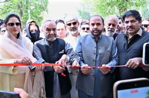 Provincial Minister for Labor and Manpower Punjab Muhammad Manshaullah Butt inaugurates the Sialkot Museum located at Gulshan-e-Iqbal Park on the occasion of International Museum Day organized by the District Administration.
