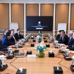 Federal Minister for Petroleum Ali Pervaiz Malik held a meeting with Chairman Barrick, Mr. John L. Thornton