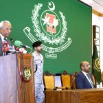 Governor Sindh Syed Muhammad Nehal Hashmi addressing to the Graduation ceremony of 39th Senior Management Course (SMC at National Institute of Public Administration, (NIPA)