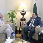 Carlos Aragón, Ambassador of Spain to Pakistan, calls on Fahd Haroon Minister of State/Special Assistant to the Prime Minister on Digital Media at his office