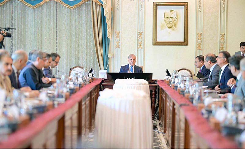 Prime Minister Muhammad Shehbaz Sharif chairs progress review meeting on reforms in power sector