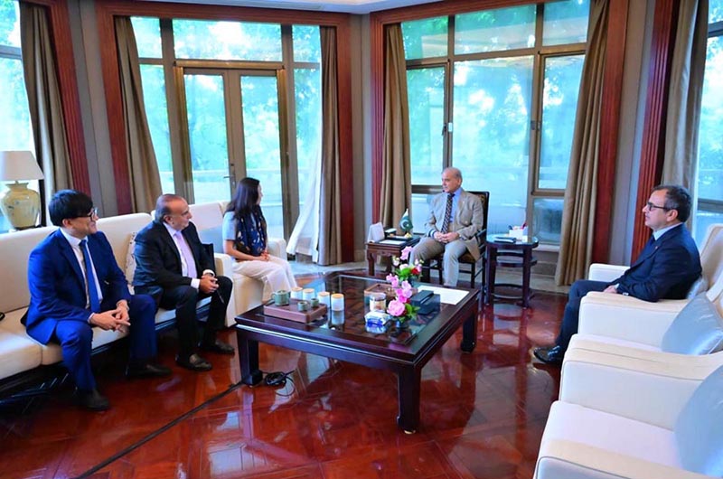 CEO Sheng Huo Neng Yuan Ke Ji Company, Hong Kong calls on Prime Minister Muhammad Shehbaz Sharif