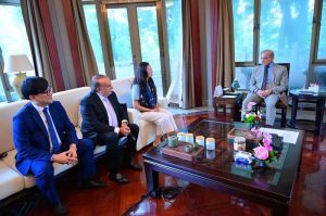 CEO Sheng Huo Neng Yuan Ke Ji Company, Hong Kong calls on Prime Minister Muhammad Shehbaz Sharif