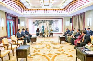 President Xiuzheng Pharmaceuticals Group, Mr. Xin Yuan calls on Prime Minister Muhammad Shehbaz Sharif