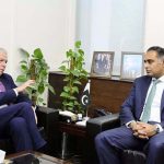 Minister of State for Finance and Revenue, Bilal Azhar Kayani, in a meeting with a high-level delegation from Philip Morris International (PMI) led by Marco Mariotti. The meeting focused on the company’s economic footprint in Pakistan and the government’s commitment to maintaining a stable fiscal environment for large-scale international investors