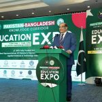 Pakistan’s High Commissioner to Bangladesh, Mr. Imran Haider speaking at the inauguration ceremony of ‘ 2nd phase of Allama Muhammad Iqbal Scholarships for Bangladeshi students’