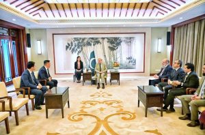 Executive President of CATL, Mr. Oscar Luo calls on Prime Minister Muhammad Shehbaz Sharif