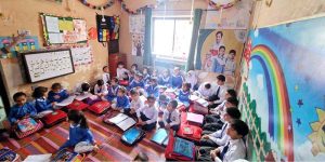 Secretary MoFEPT, Mr. Nadeem Mahbub, visited an NCHD Non-Formal Education caption, Centre in Bhara Kahu to observe the impact of newly distributed Teacher Aid Kits designed to strengthen foundational literacy and numeracy for out-of-school children.