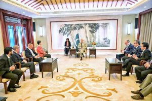 Chairwoman of Starcharge Group, Ms. Danwei Shao calls on Prime Minister Muhammad Shehbaz Sharif
