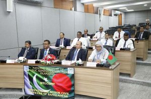 A twelve-member delegation of Senior Civil officers from the Government of Bangladesh visited the National Institute of Public Administration (NIPA).
