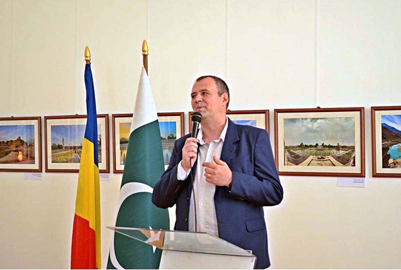 Photographic exhibition titled, "Pakistan: Pages of a Story" at the Buzau County Museum of Romania was inaugurated by General Manager, Buzau County Museum, Mr. Daniel Bolocan