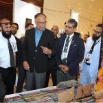 Federal Minister Ahsan Iqbal visits stalls at the IAP Exhibition 2026 in Islamabad, emphasizing the vital role of architectural innovation and design in boosting Pakistan’s exports