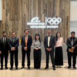 Special Assistant to the Prime Minister on Industries and Production Haroon Akhtar Khan in a group photo with Alibaba Group